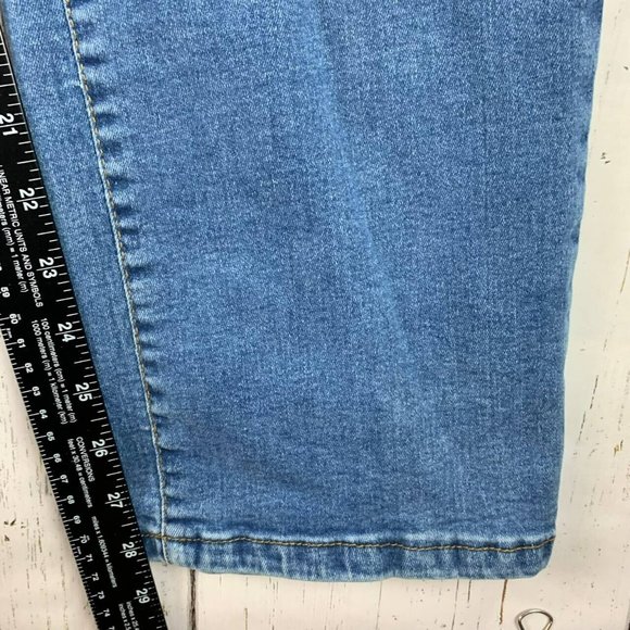 Lazer 38x32‎ Straight Fit ￼Mid Rise Blue Jeans Pants Denim Mens - Picture 10 of 12